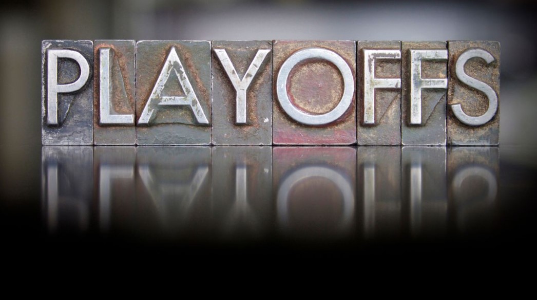 Reč "playoffs" na metalu